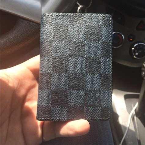 lv damier cobalt card holder|Pocket Organizer Damier Graphite Canvas .